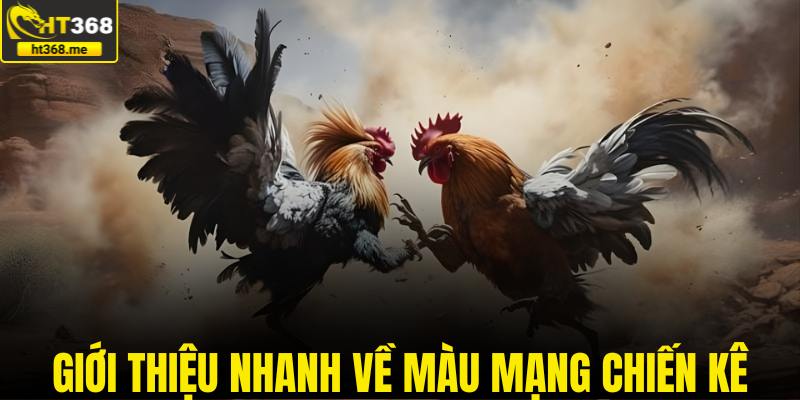 Giới thiệu nhanh về màu mạng chiến kê