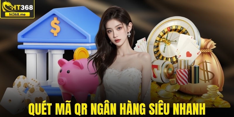 Quét mã QR ngân hàng siêu nhanh